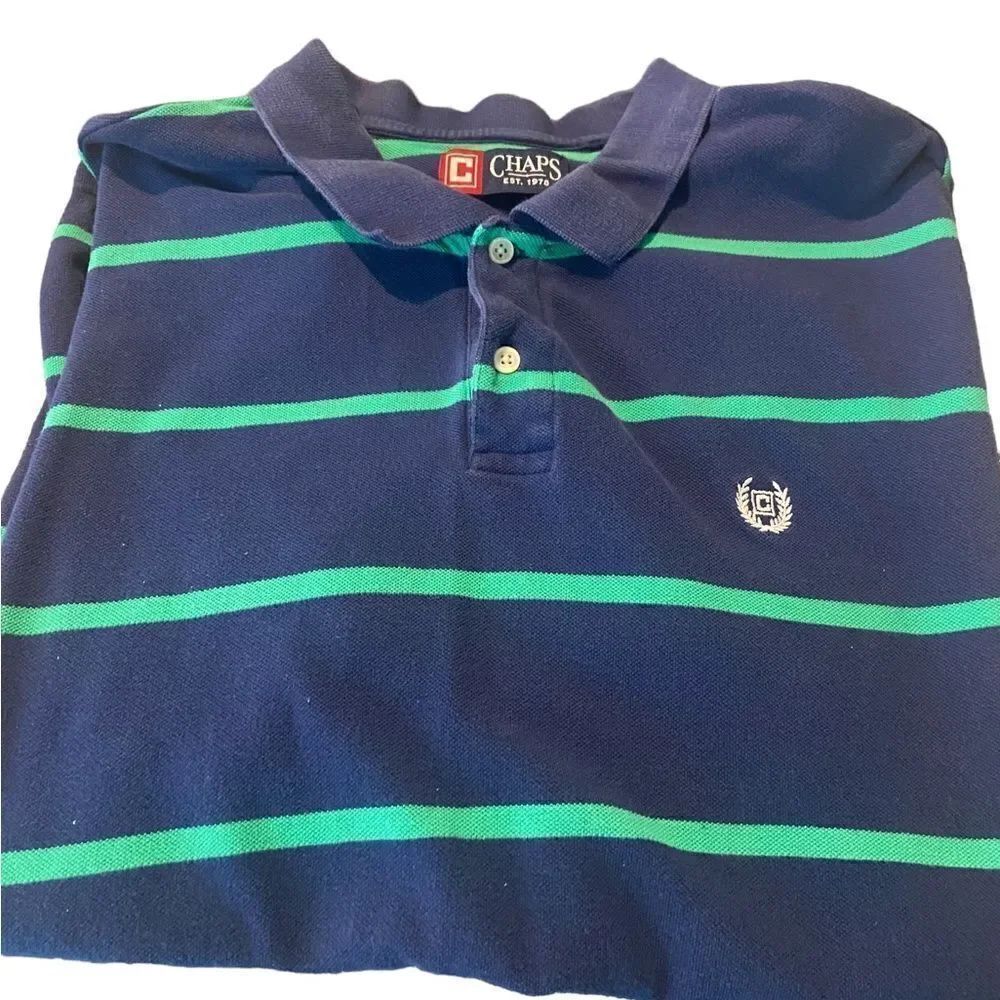 Chaps size XL short sleeved collared polo great condition